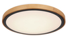 Lampa nasufitowa Bruno 41764-24 loftowa LED 24W 3000-4500-6000K drewniana