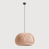 Lampa drewniana nad stół Nature 1123G_L Aldex wisząca naturalny