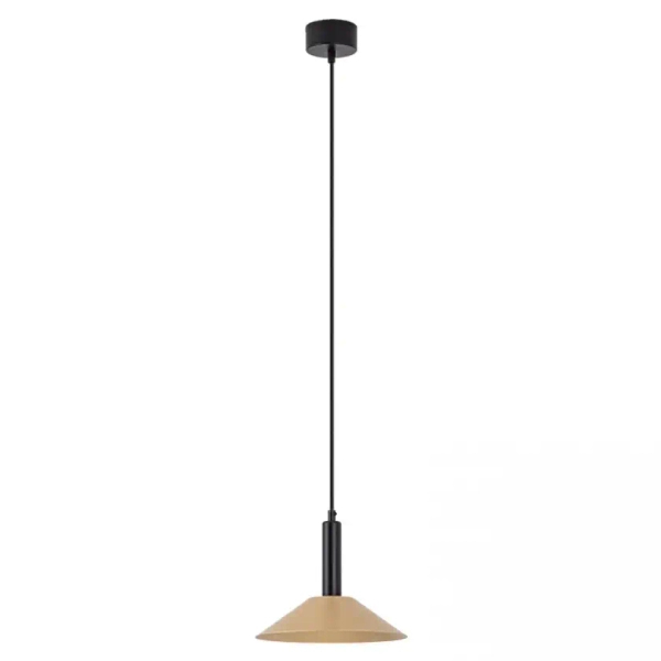 Zwisająca lampa nad wyspę 22182 LED 7W 3000K do kuchni czarny złoty