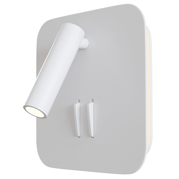 Lampa LED kinkiet Los 176 C175-WL-01-6W-W LED 9W 3000K tuba biała