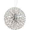 Kryształowa LAMPA wisząca BOLID 108101 Markslojd metalowa OPRAWA crystal glamour ZWIS kula chrom przezroczysta