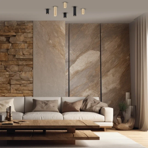 Podłużna lampa sufitowa GENESIS ML0386 tubka złota