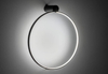Kinkiet ring okrągły Circolo 10928 Nowodvorski LED 18W 3000K czarny
