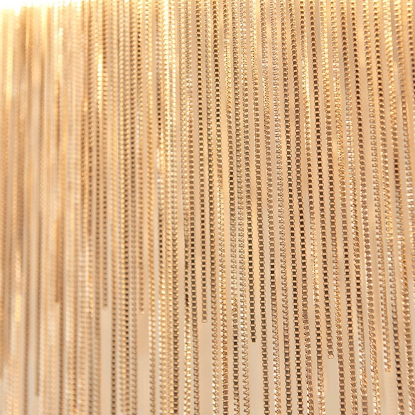 Wisząca lampa nad stół Orphelia 97219 Endon LED 31,2W 3000K wodospad chrom