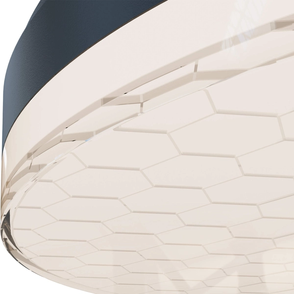 Lampa sufitowa Sekko C0218 LED 54W 3000K plaster miodu plafon czarny