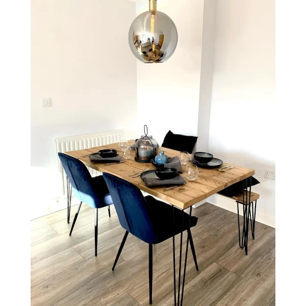 Szklana wisząca lampa Julius 34438/28/65 Lucide loftowa czarna złota