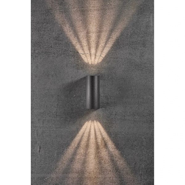 Elewacyjna lampa przed dom Asbol 84971003 LED 13,3W 3000K IP44 czarny