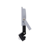 Wewnętrzna LAMPA ścienna KROMA LED 20W 4500K 03605 Ideus elewacyjna OPRAWA reflektorowa z czujnikiem ruchu outdoor IP44 szara