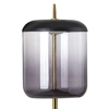 Stołowa LAMPA stojąca DELICE 5026 Rabalux szklana LAMPKA biurkowa skandynawska LED 6W 4000K czarna przydymiona