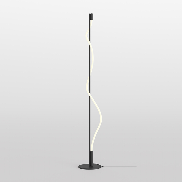 Lampa podłogowa Rosa MOD166FL-L15B3K LED 15W 3000K sznur czarna