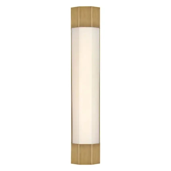 Podłużna ścienna lampa Facet QN-FACET-LED3-HB-BATH LED 22W 3000K IP44 mosiądz