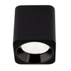 Natynkowy spot Tub C0212 + RC0155/C0156 BLACK Maxlight LED 7W 3000K cube z pierścieniem czarny