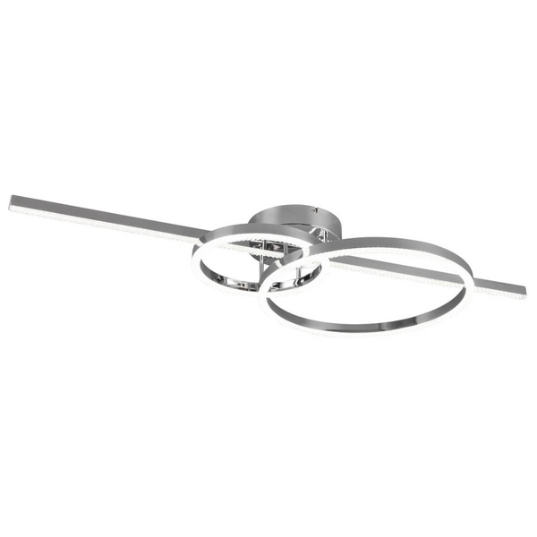 Sufitowa lampa na pilota MONTILLA 643010306 LED 54W 2700-6000K chrom