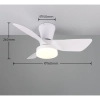 Lampowentylator sufitowy RANDERS R64412131 LED 20W 2700-6000K biały