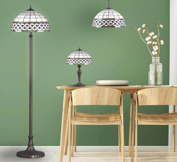 Lampa wisząca K-P162208 pokryta masą perłową multikolor