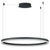 Lampa wisząca nad stół ring HALO AZ6472 LED 52W 3000-6000K pilot czarny