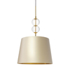 Szampańska lampa wisząca COCO 11105107 do jadalni nad stół abażur