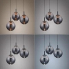 Regulowana lampa wisząca PURE E-INFINITY czarna szara 2222-15 3x7W 2200-5000K zmienna barwa