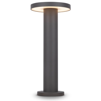 Słupek ogrodowy Wald O420FL-L12GF LED 12W 3000K grzybek grafitowy