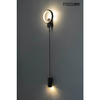 Ścienna lampa Como MSE010100344 Moosee LED 9W 3000K tuba czarna