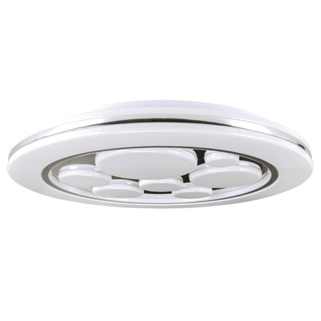 Biała lampa sufitowa Drops LED 48W 3000-6000K okrągła do łazienki