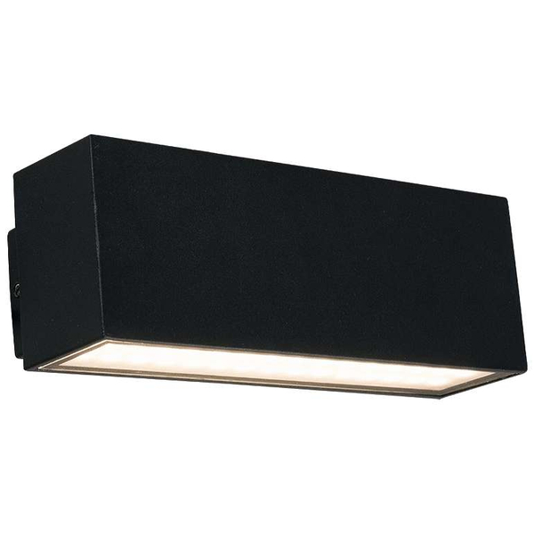 Ścienna LAMPA zewnętrzna UNIT LED 10W 3000K 9122 Nowodvorski prostokątna OPRAWA metalowa elewacyjna IP54 czarna