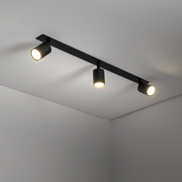 Podtynkowa lampa spotlight Nex 10800 tubki na belce czarny