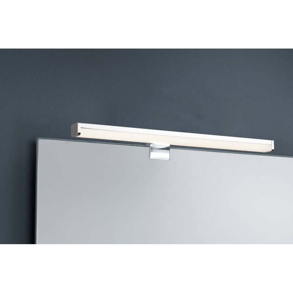 Ścienna lampa nad lustro LINO 284114006 LED 7W 3000K IP44 srebrny