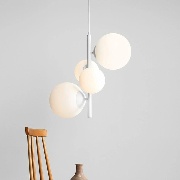 Wisząca lampa modernistyczna BLOOM 1091L Aldex kule balls do sypialni