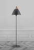 Lampa stojąca podłogowa Strap 46234003 Nordlux skandynawska czarna