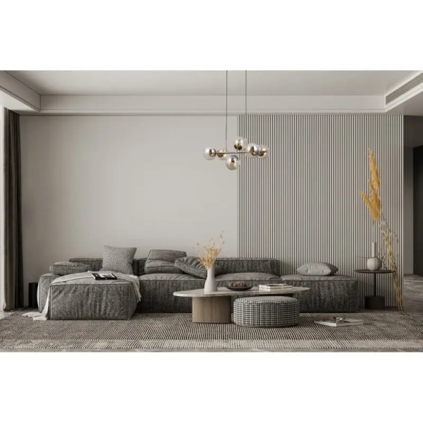 Lampa wisząca molekułowa Molite PND-1098-6-HB szklana do salonu złota