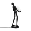 Designerska lampa stojąca HUMAN MSE1501100514 człowiek kule białe czarne