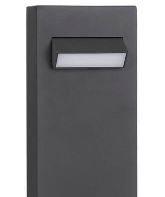Lampa stojąca MONCLOVA LE71476 Luces Exclusivas LED 6W 3000K IP65 zewnętrzna czarna