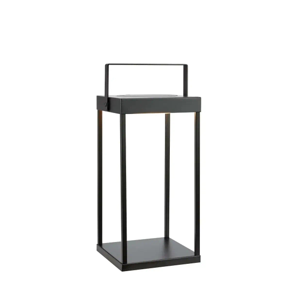 Solarna lampa zewnętrzna Pure 108880 LED 1W 3000K USB-C IP44 czarny