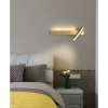 Regulowana lampa ścienna Barra CGBARRAGOLD30P LED 10W 3000K tuba złota