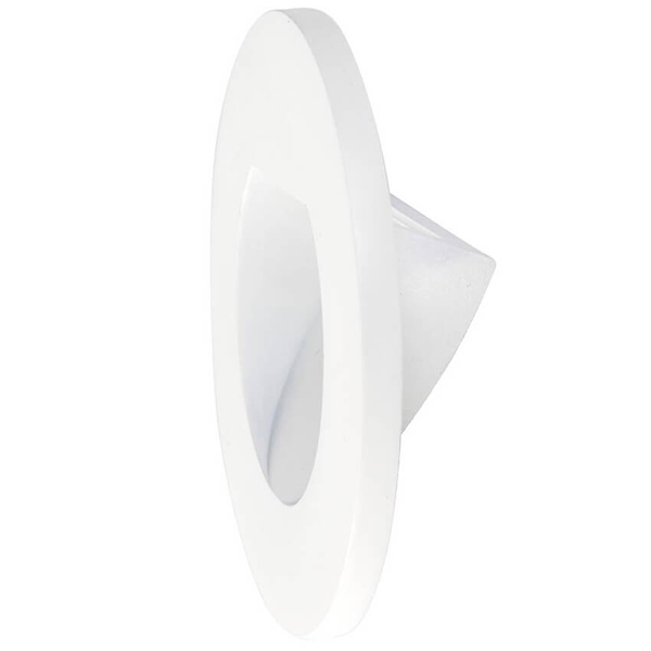 Ramka okrągła do lampy schodowej Albus 103853 biała