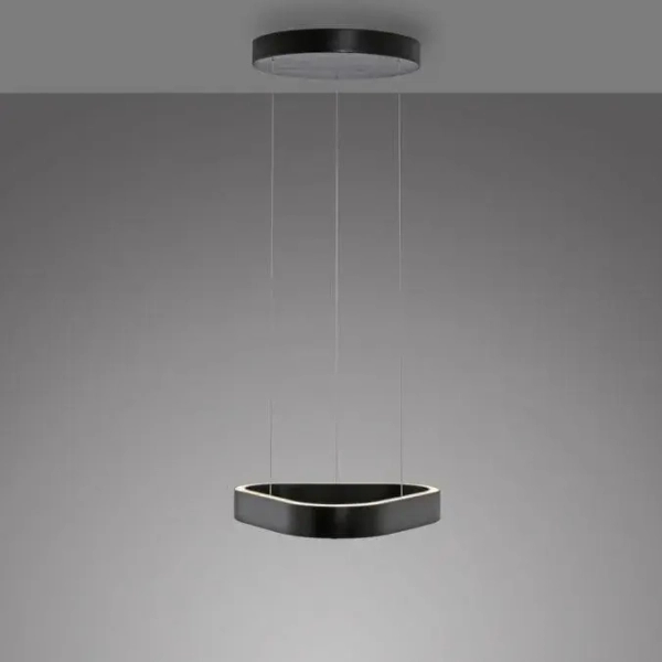 Regulowana lampa wisząca Q-STRETTO czarna 2689-18 1xLED 32W 2200-5000K na pilot