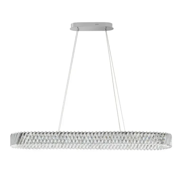 Owalna lampa wisząca CANLIRA LE45157 LED 82W 3000K przezroczysta