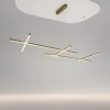 Modernistyczna lampa wisząca Radiance MOD278PL-L86G3K1 LED 80W 3000K złota