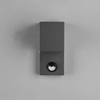 Elewacyjna lampa z czujnikiem ruchu ORVIE DL142214269 IP44 antracyt