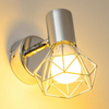 Kinkiet LAMPA ścienna XARA 54802-1 Globo druciana OPRAWA regulowana drut chrom