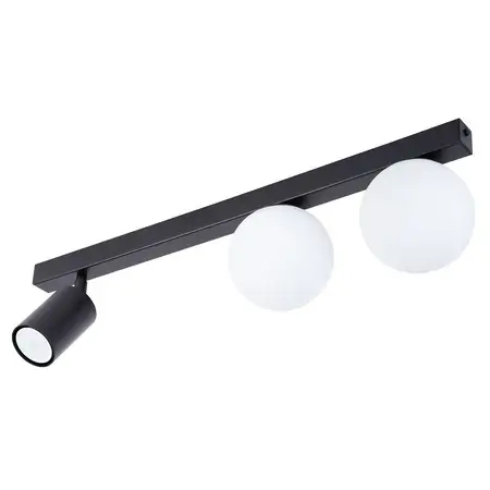 Sufitowa lampa szklana Tavira 41260 kule balls białe czarne