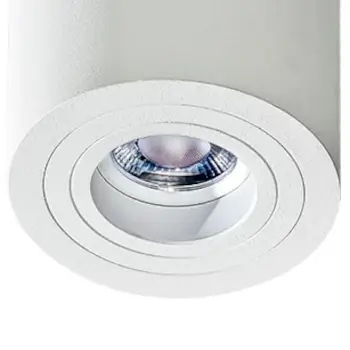 Sufitowa lampa Brant AZ2818 tuba sopel do kuchni biała