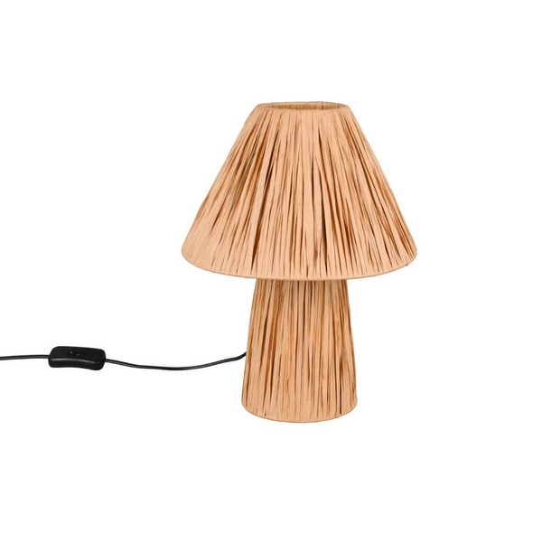 Stołowa lampka Anea R51752036 papierowa ekologiczna beżowa