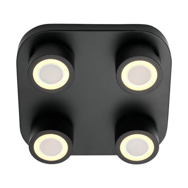 Lampa sufitowa wielopunktowa Clyde 2412256003 LED 14W 2700K czarny