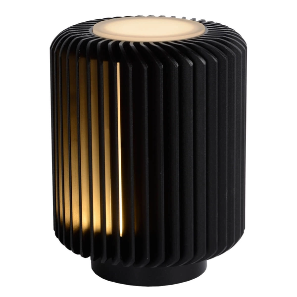 Lampka stołowa TURBIN 26500/05/30 Lucide LED 5W 3000K do sypialni czarna