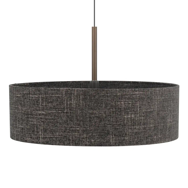 Regulowana lampa wisząca AMARELA 11660 z tkaniny brązowa