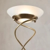 Podłogowa lampa do salonu Monaco MONACO-AN regulowana mosiądz