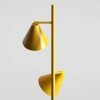 Stojąca lampa do salonu FORM 1108A14_2 stożkowa żółta