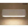 Ryflowana lampa wisząca MAZAYA biała MSE1501100607 1xLED 71,5W nad stół